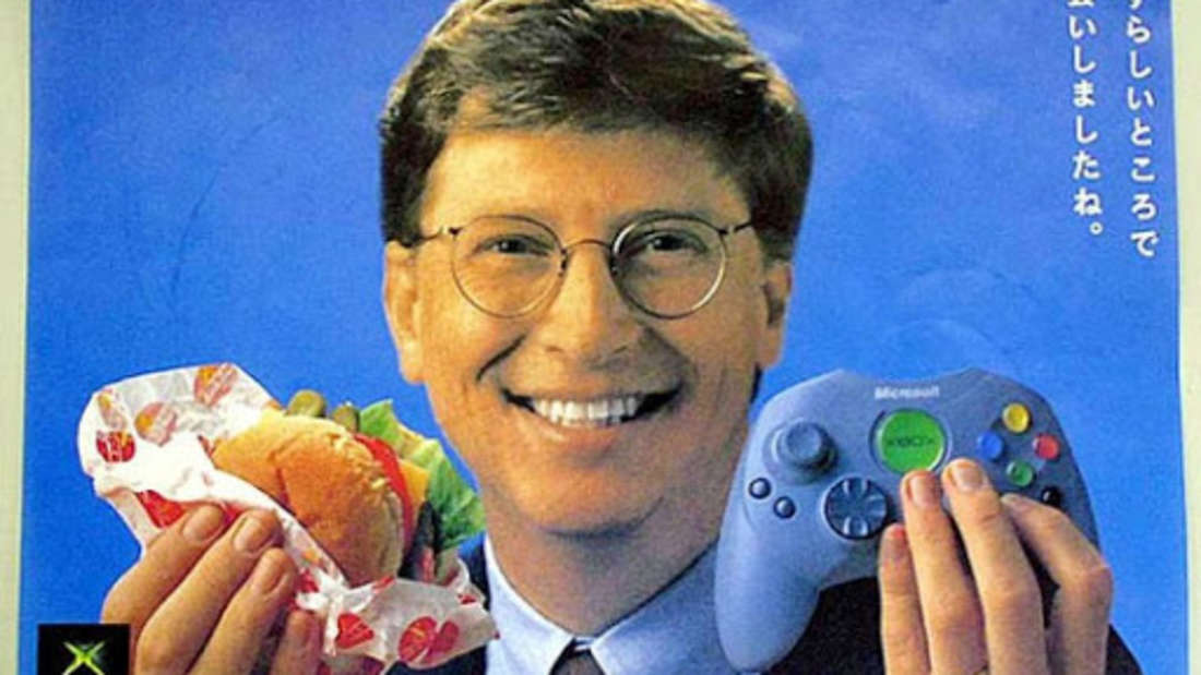 Bill Gates, Xbox und Cheeseburger - Was will man mehr?