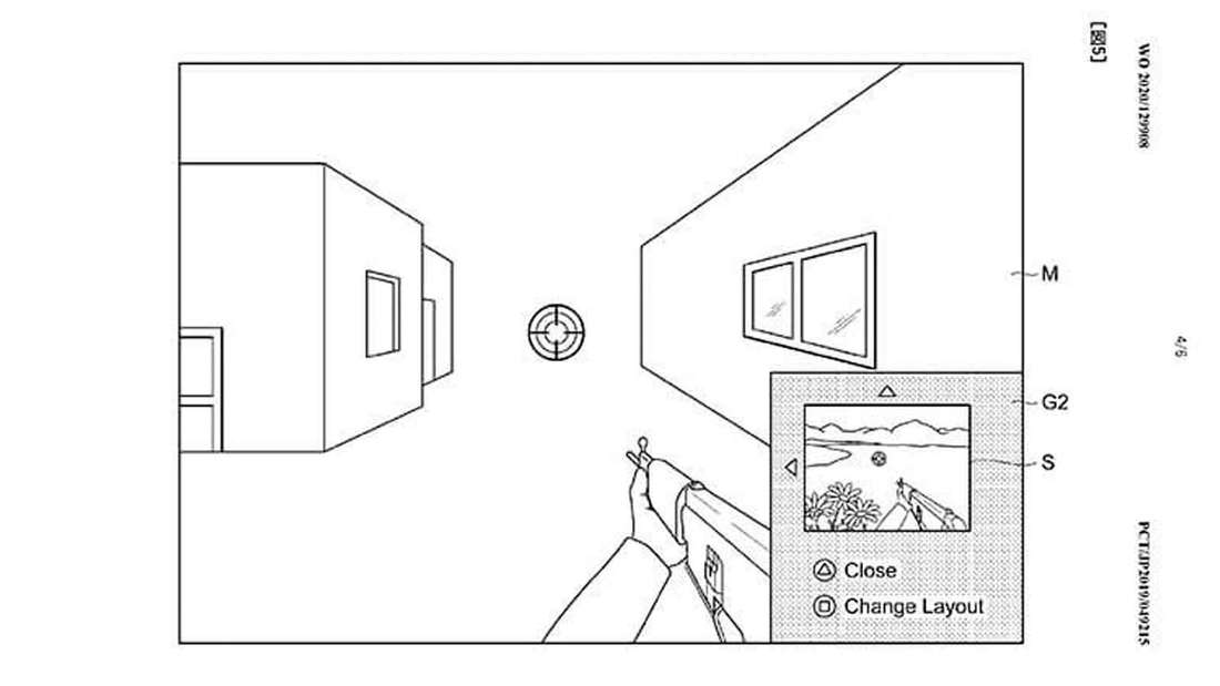 Bei dem neuen Sony-Patent kann man auf der PS5 eine zweite Anwendung auf den Bildschirm packen