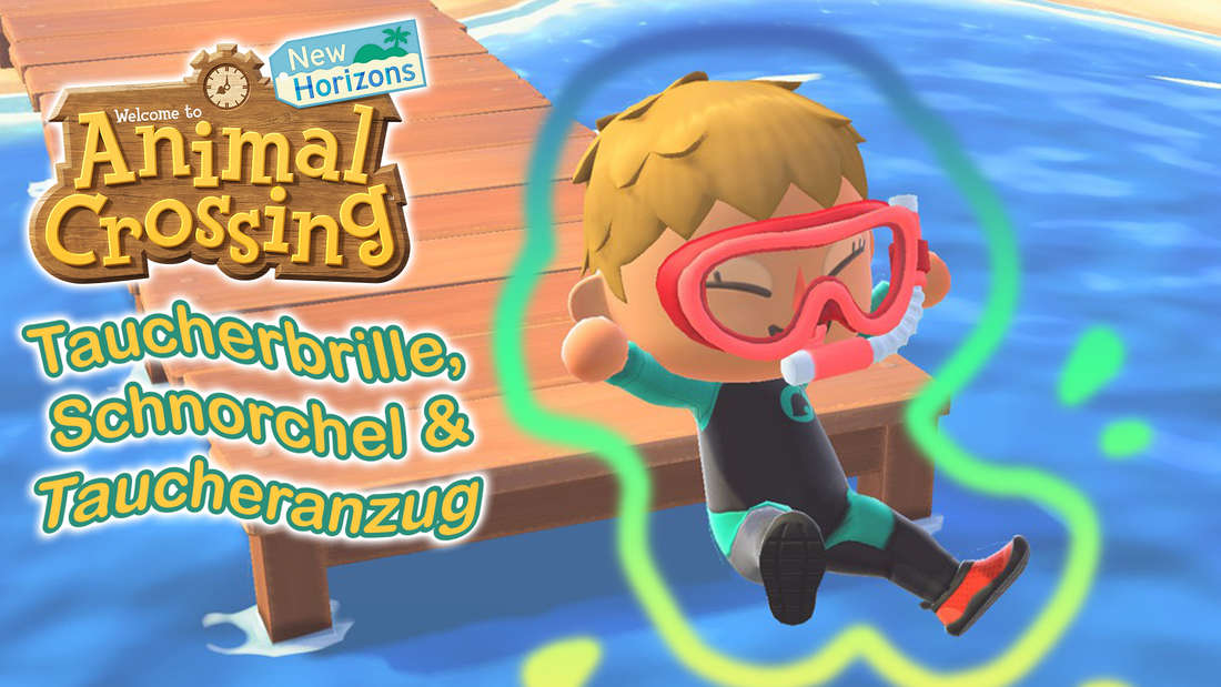 Das Sommer-Update in Animal Crossing New Horizons bringt Schnorchel, Taucherbrillen und Taucheranzüge ins Spiel. Unser Guide zeigt, wie ihr sie bekommt.