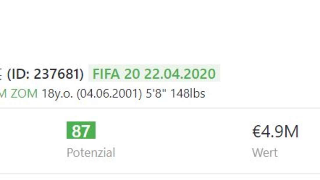 FIFA 20: Die besten Talente für den Karrieremodus und wie man sie kauft