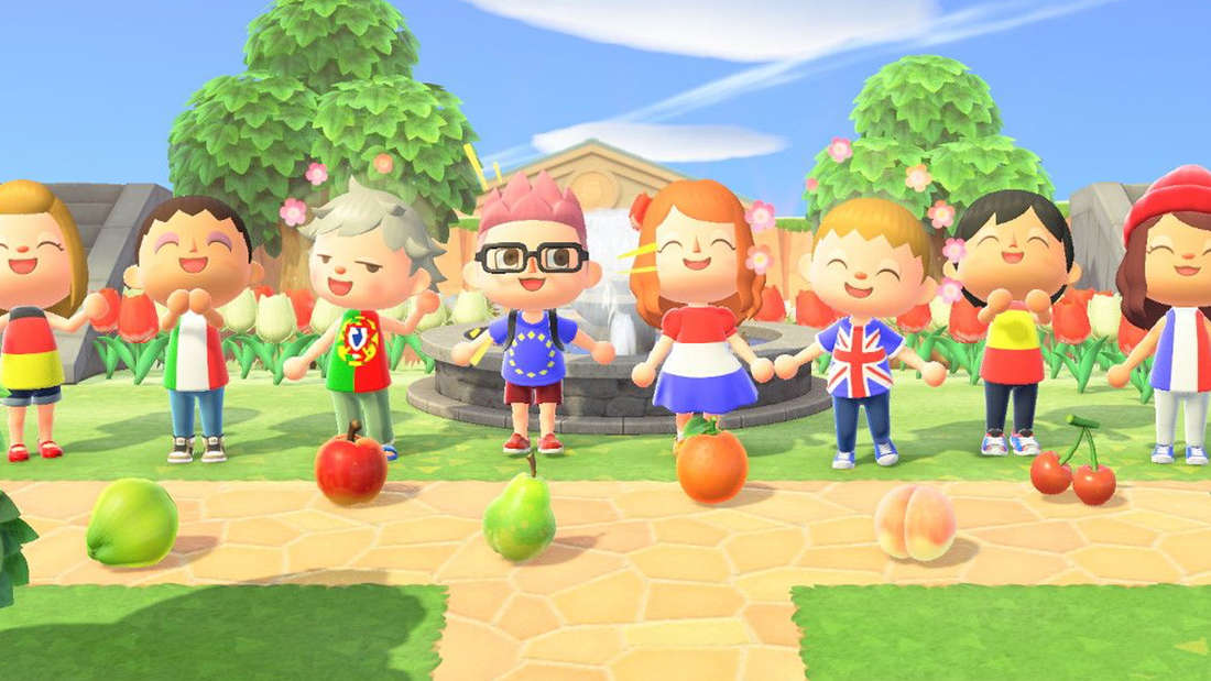 Die Länder sind in Animal Crossing New Horizons wie wild am Früchte tauschen.