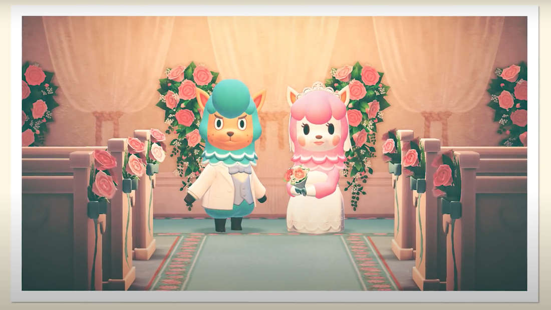 Die Hochzeitssaison beginnt ab 1. Juni in Animal Crossing New Horizons.