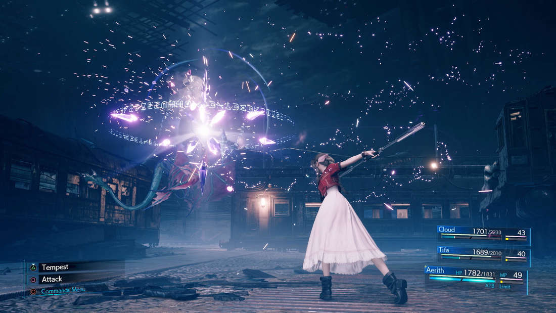 Final Fantasy 7 Remake neue Screenshots von Sephirot, Roche und Aerith