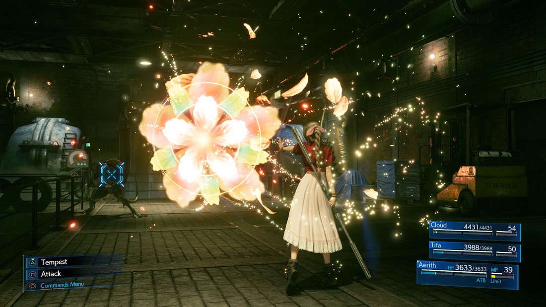 Final Fantasy 7 Remake neue Screenshots von Sephirot, Roche und Aerith