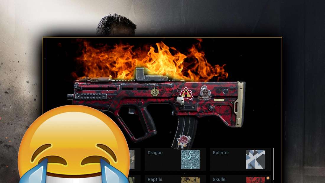 Call of Duty Modern Warfare: Spieler bringt Waffe zum brennen nutzt es als Skin