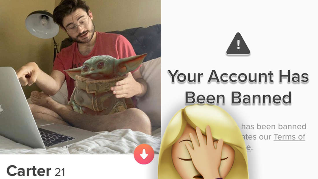 Star Wars Baby Yoda The Mandalorian Tinder Carter Hambley Horror Match Facepalm