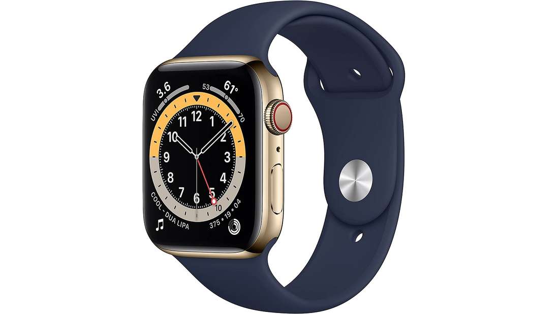 
Schlicht und sportlich: die Apple Watch Series 6