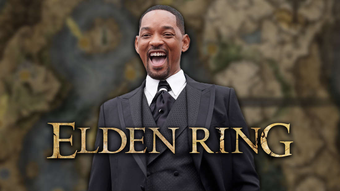 Will Smith Elden Ring Logo Weltkarte