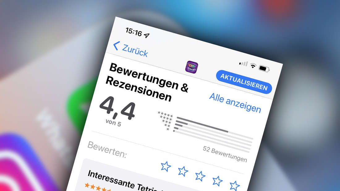 Vor dem Download von Apps sollte man sich unbedingt die Bewertung und die Kommentare anderer User durchlesen