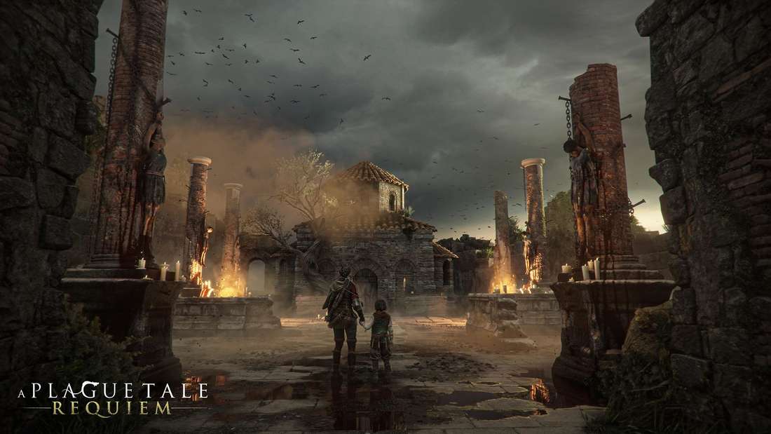 a plague tale requiem kathedrale mediterran koerper raben gebaeude amcia hugo