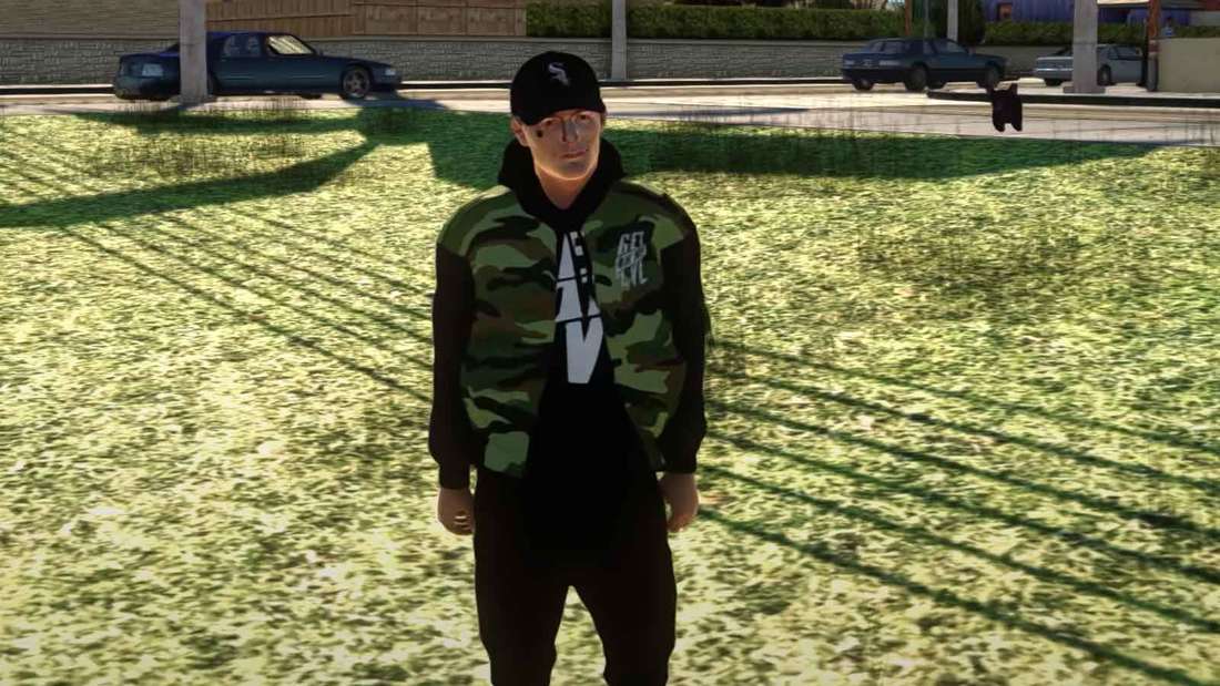 MontanaBlack bei GTA: San Andreas im "GetOnMyLevel" Style