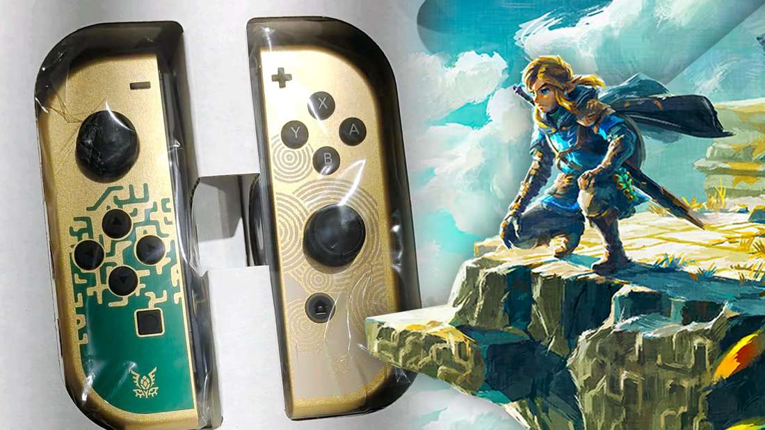 預訂Nintendo Switch Golden Zelda Console-NOW在此處可用