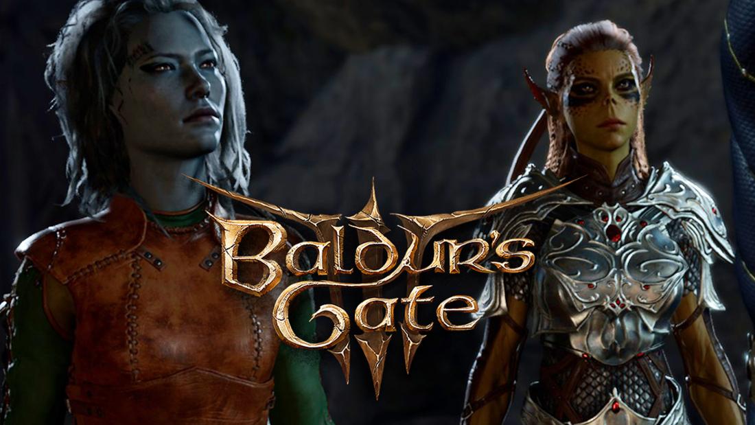 Drow Charakter und Laezel in Baldur‘s Gate 3