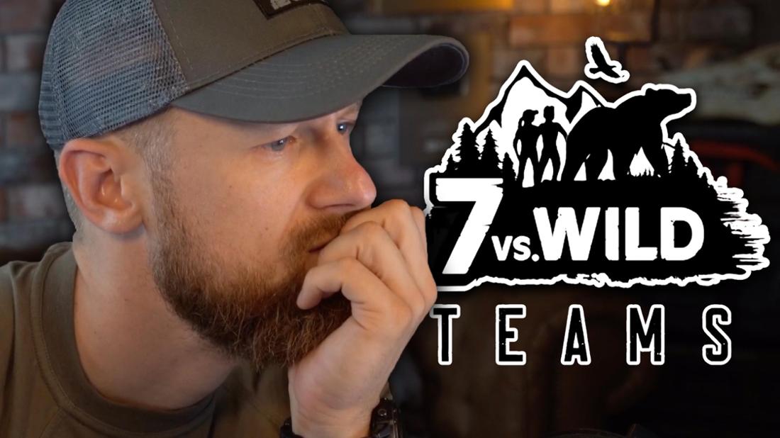 Twitch-Stream vo Fritz Meinecke. Daneben das Logo von 7 vs. Wild