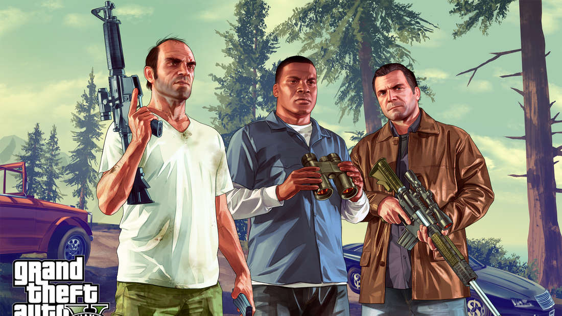 GTA 5 –Trevor, Franklin und Michael 