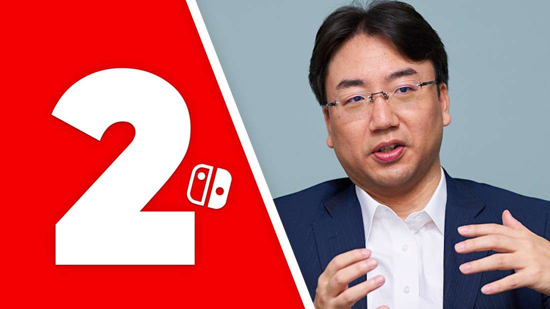 Nintendo Chef Shuntarō Furukawa mit dem Switch Logo und einer 2