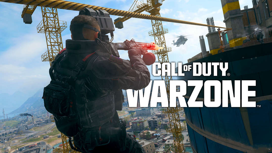 Ein Soldat an einer Zipline in Warzone Season 1