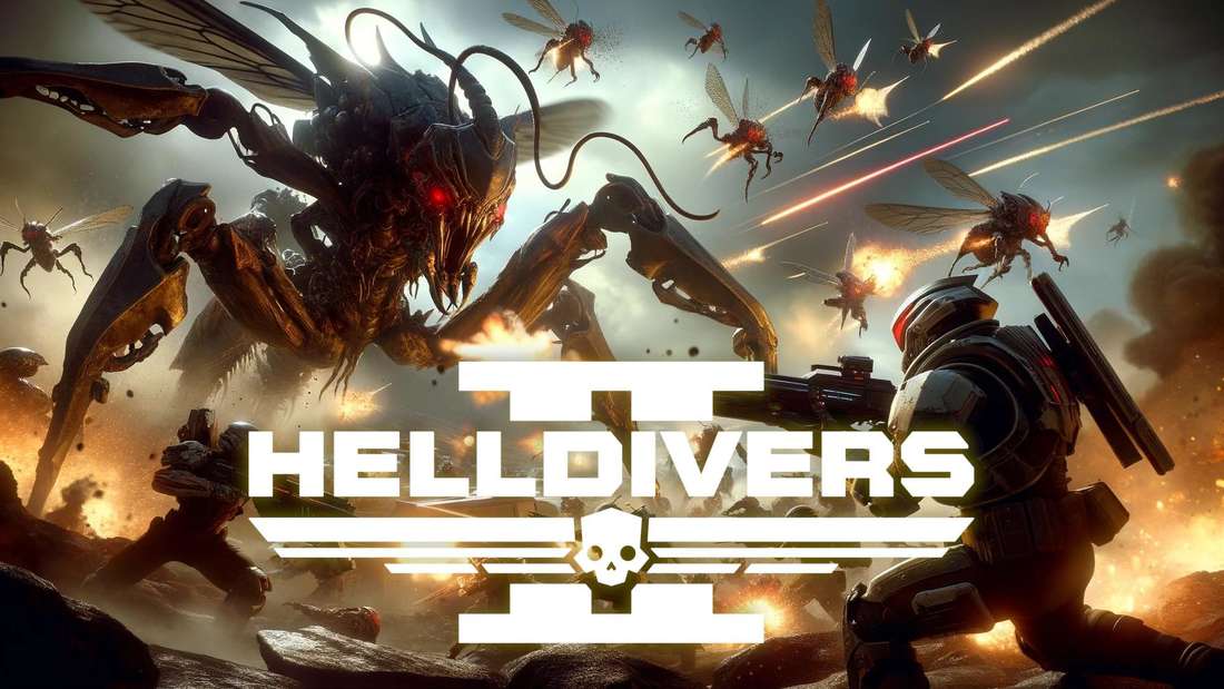 Helldivers 2: Terminiden Käfer für die Demokratie besiegen.