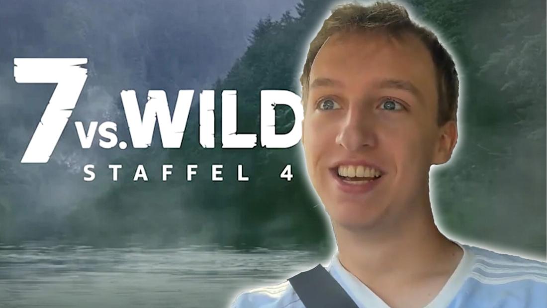 Streamer byTobi vor dem 7 vs. Wild-Logo