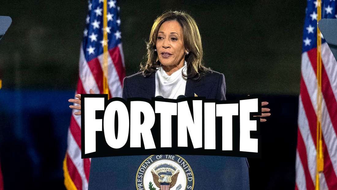 卡馬拉·哈里斯（Kamala Harris）有一張富特尼特（Fortnite）地圖，我嘗試了