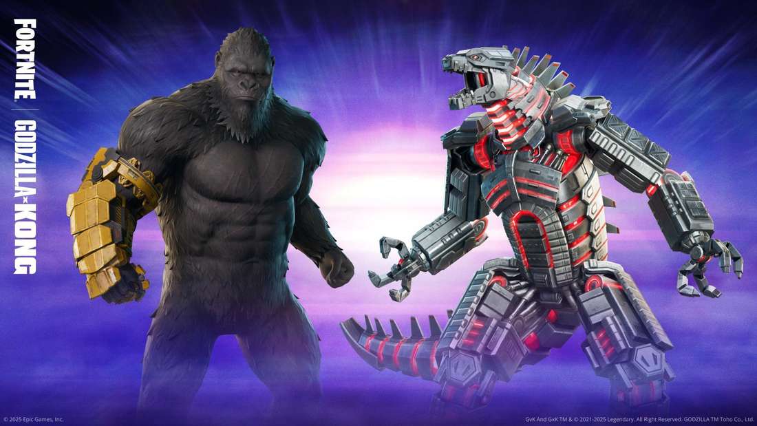 Fortnite Godzilla-Event: So wirst du zum Titan und holst die Medaille